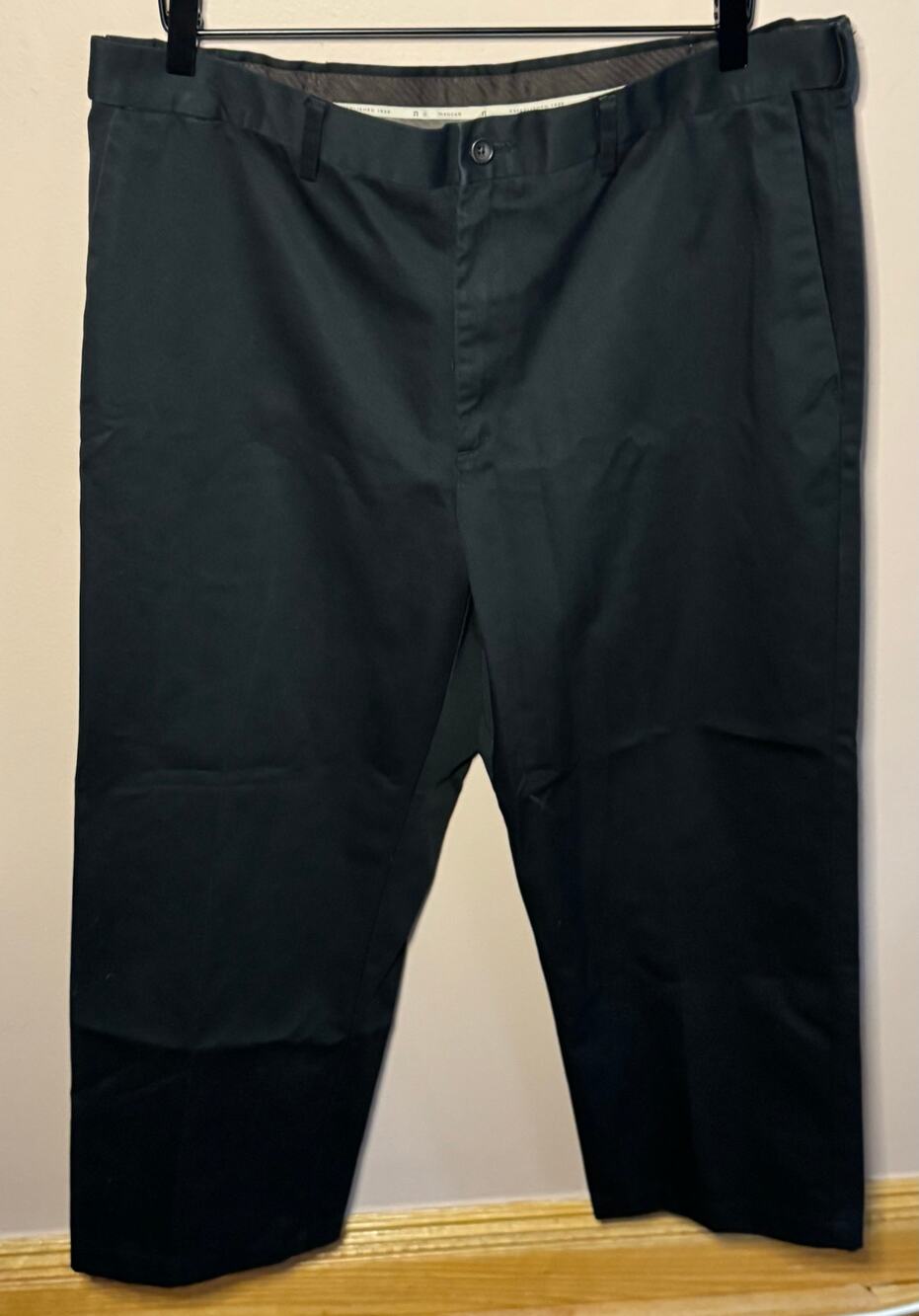 Men’s Haggar Black Dress Pants 38x29